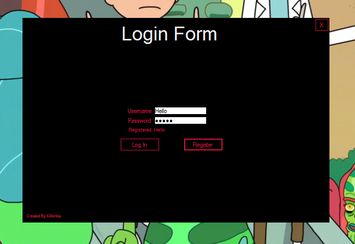 Login and Registration Using C Sharp, PHP, MYSQLi
