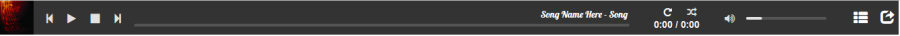 Flat Audio Player