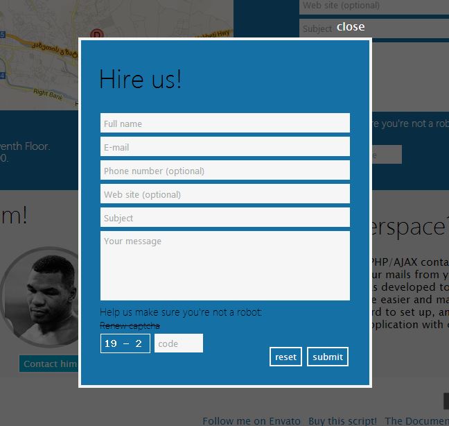 Interspace - Secure PHP/AJAX Contact System with Control Panel