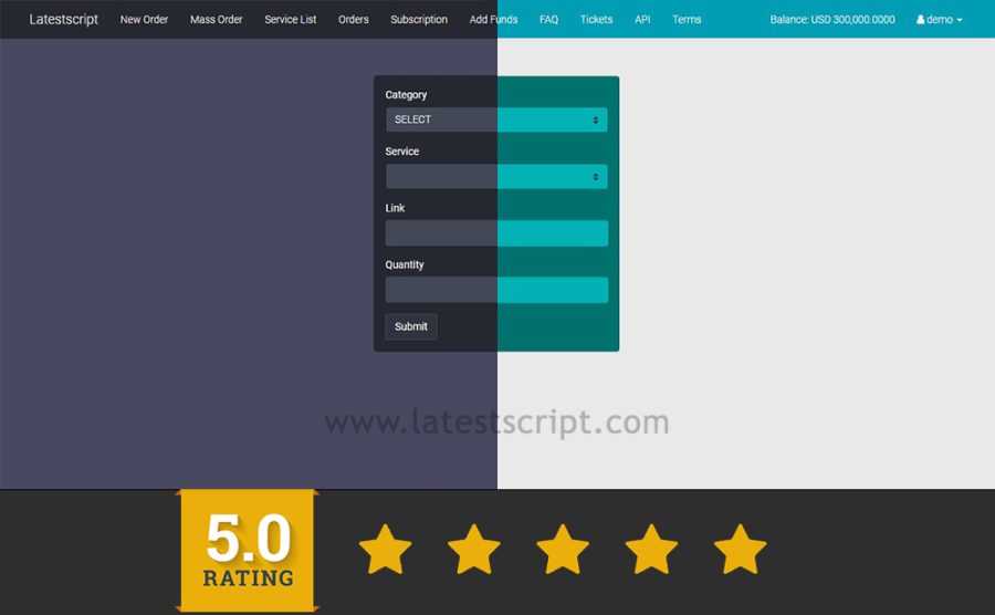 SMM Panel Script For Resellers - API Enabled
