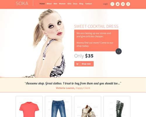 I create awesome html Website