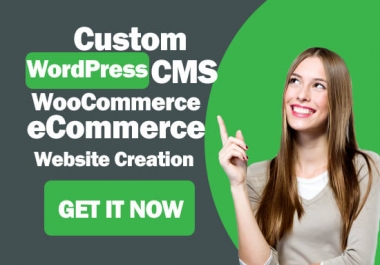 Web Development and maintenance WordPress,  Html5,  CSS3,  WooCommerce,  Responsive Design,  Smart Device
