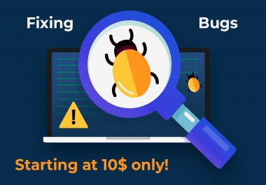 I will fix HTML/CSS/Jquery bugs in you site.