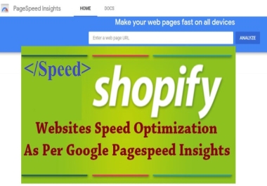 Shopify website speed optimization