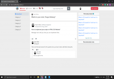 Quora like Question & Answer Platform
