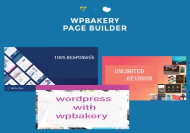 I can design One page/ Landing page WordPress website using wpbakery page builder