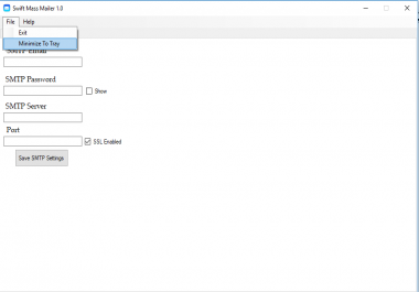 Swift Mass Mailer By Swift Tech Including Full Source Code