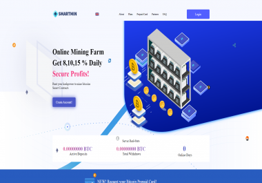 Professional Bitcoin Cloud Mining Script