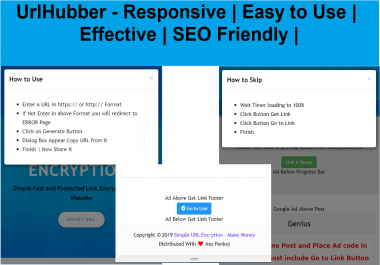 UrlHubber Template - For Blogger