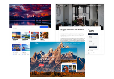 build a travel tourism booking website