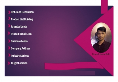 I Can Provide 100 Real Business Information
