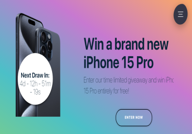 CPA Giveaways Landing Page PHP Script