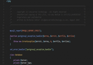 Database Wrapper - A PHP Script that makes database interactions simpler.