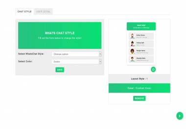 WhatsChat - WhatsApp Chat Widget PHP Plugin