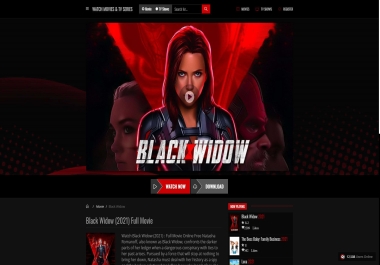 Latest automated imdb movie landing page for CPA marketing