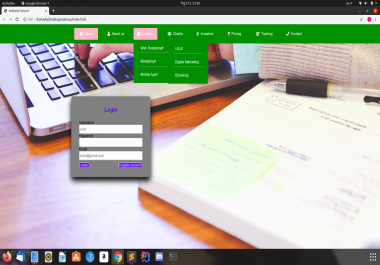 Make Drop Down Menu Using HTML And CSS