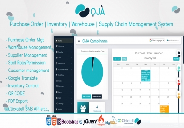 create a purchase order and inventory system