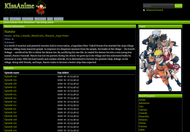 Anime streaming website with auto updated new episodes daily