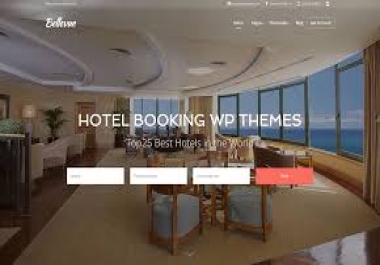 I will make Any booking wordpress website