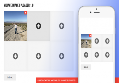 Mojave image uploader via AJAX/PHP