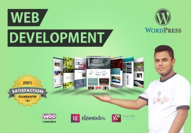 I will build creative wordpress website