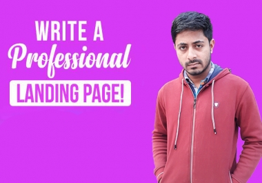 I will design responsive html landing page