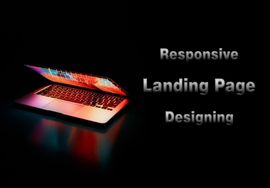 Design responsive bootstrap landing page