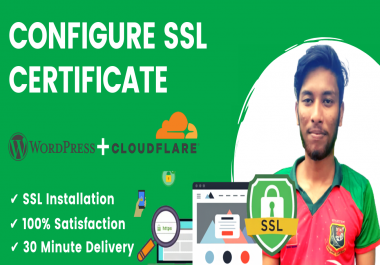 I will install ssl and fix ssl issues for wordpress in 30 minutes