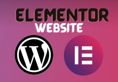 I will design your Wordpress business webpresence using elementor pro