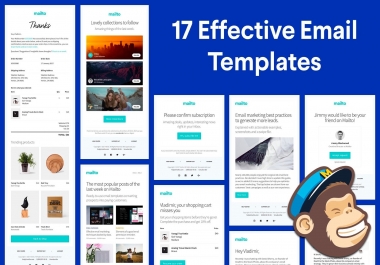 I will design creative responsive email template
