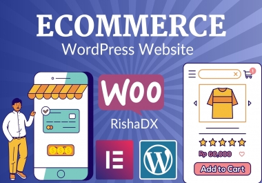 I will build wordpress ecommerce website online store using woocommerce