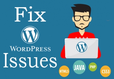 I will fix any type of wordpress errors in 2 hours
