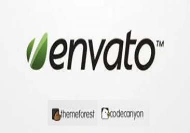 I will give you any item or template from themeforest or codecanyon
