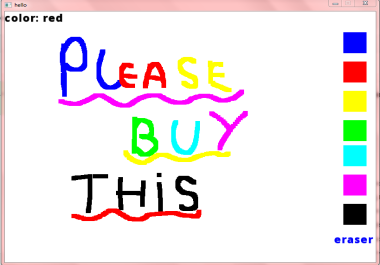 Paint application in c + with sfml
