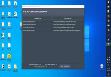 All-in-one Websites eMails Extractor Pro