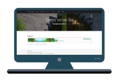 Minecraft Server List - PHP Script
