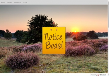 Online Notification System