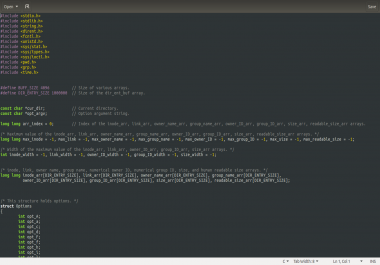 Unix ls project