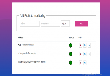Server and Services online checker