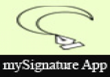 mySignature App