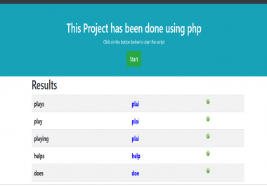 StopList with porter stemmer and inverted file creation for search engine