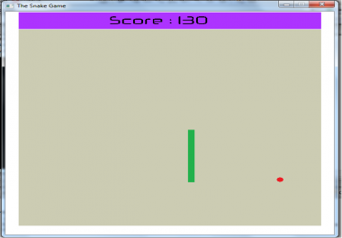 The Snake Game in C +
