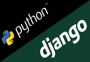 Django website or application at