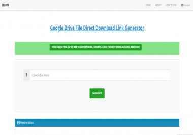 Google Drive Video Generator