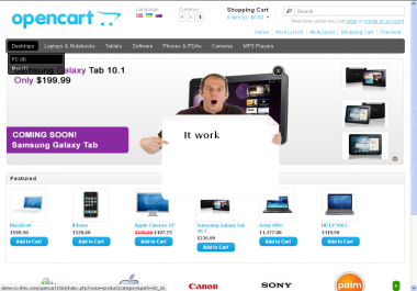 Upbanner for OpenCart