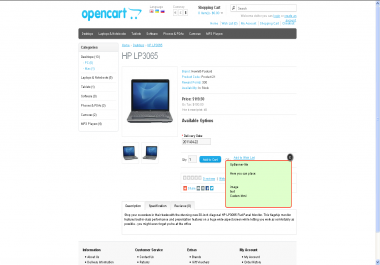 Upbanner lite for OpenCart