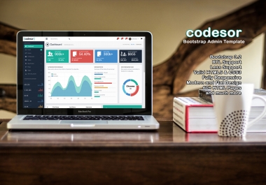 UPDATED CodeSor Bootstrap 3 Admin Template