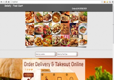 Food Shop Website