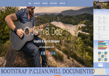Skilled John Doe Resume/Portfolio