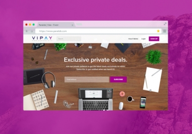 Create a website 2-5 pages